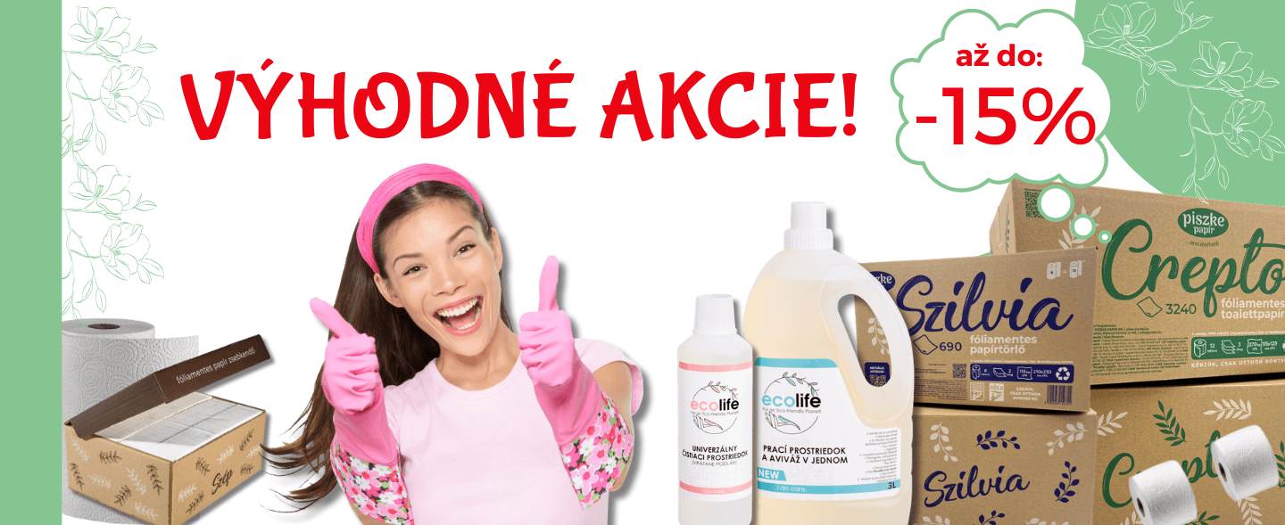 Výhodné akcie, až do -15%