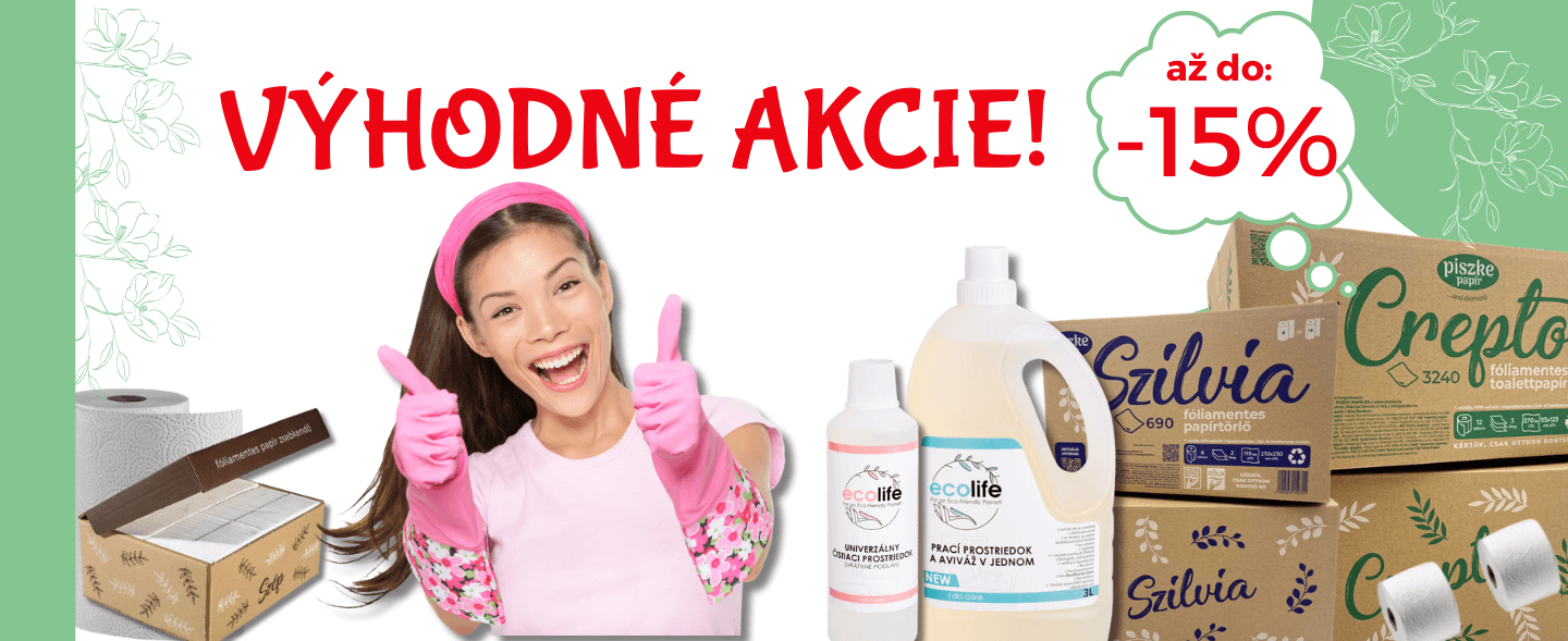 Výhodné akcie, až do -15%